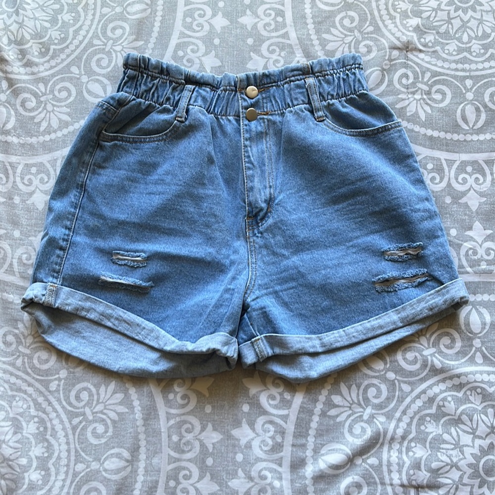 Aaron and Amber Jean shorts
